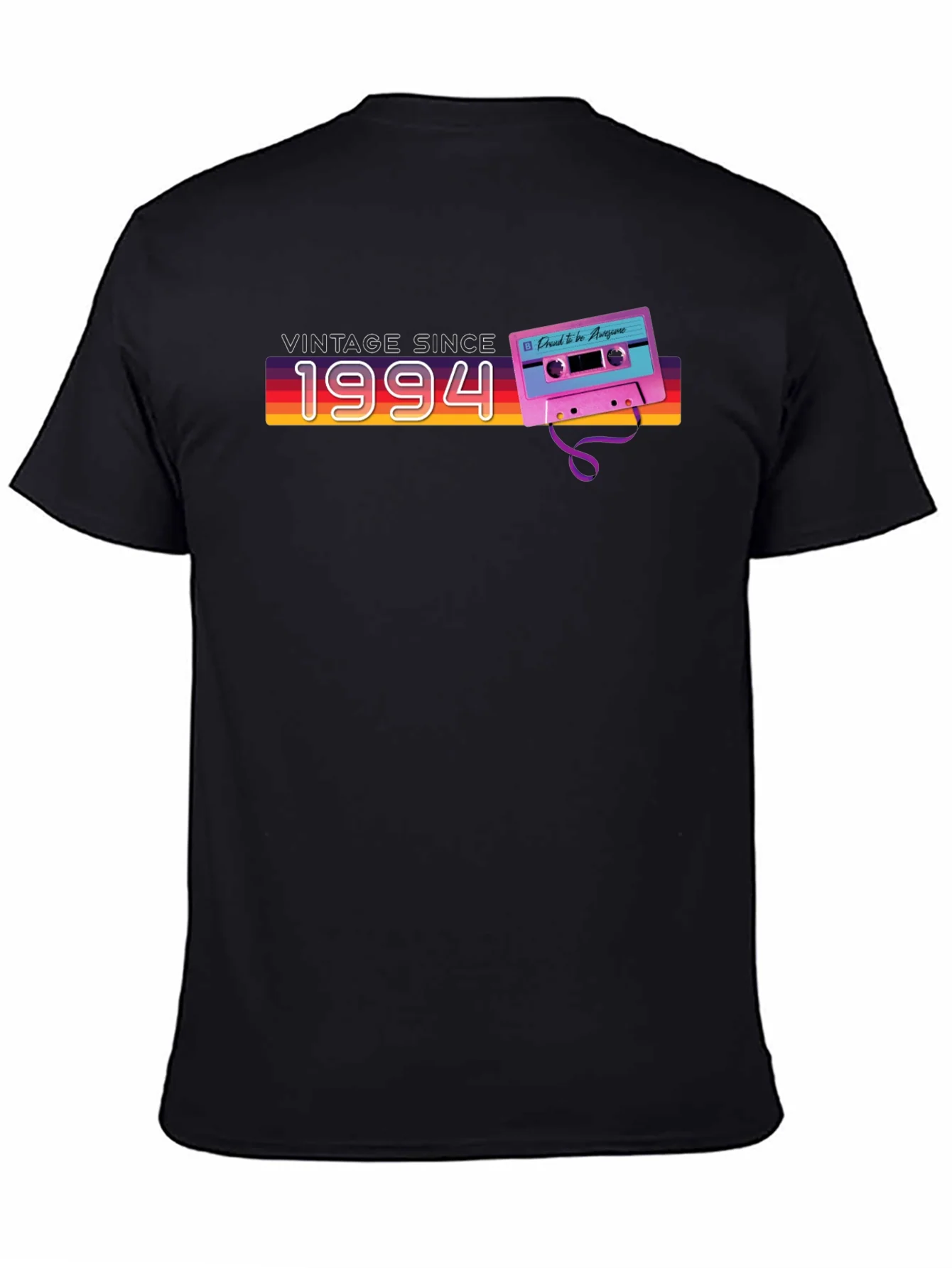 Vintage Since 1994 Retro Cassette Graphic Tee