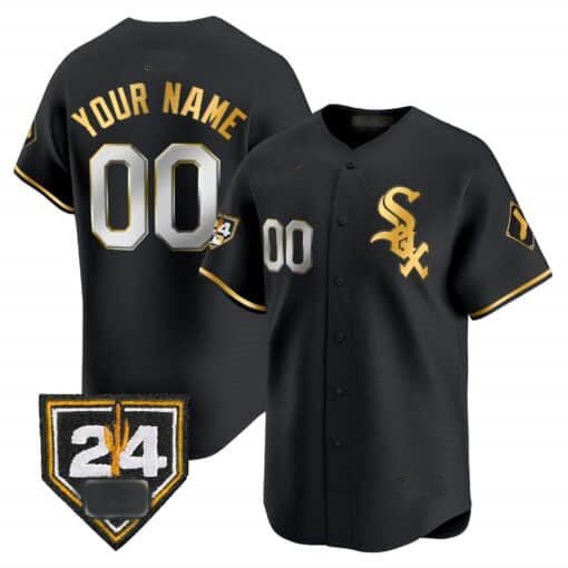 Custom C.White Sox Spring Training Patch Vapor Premier Limited Baseball Jerseys