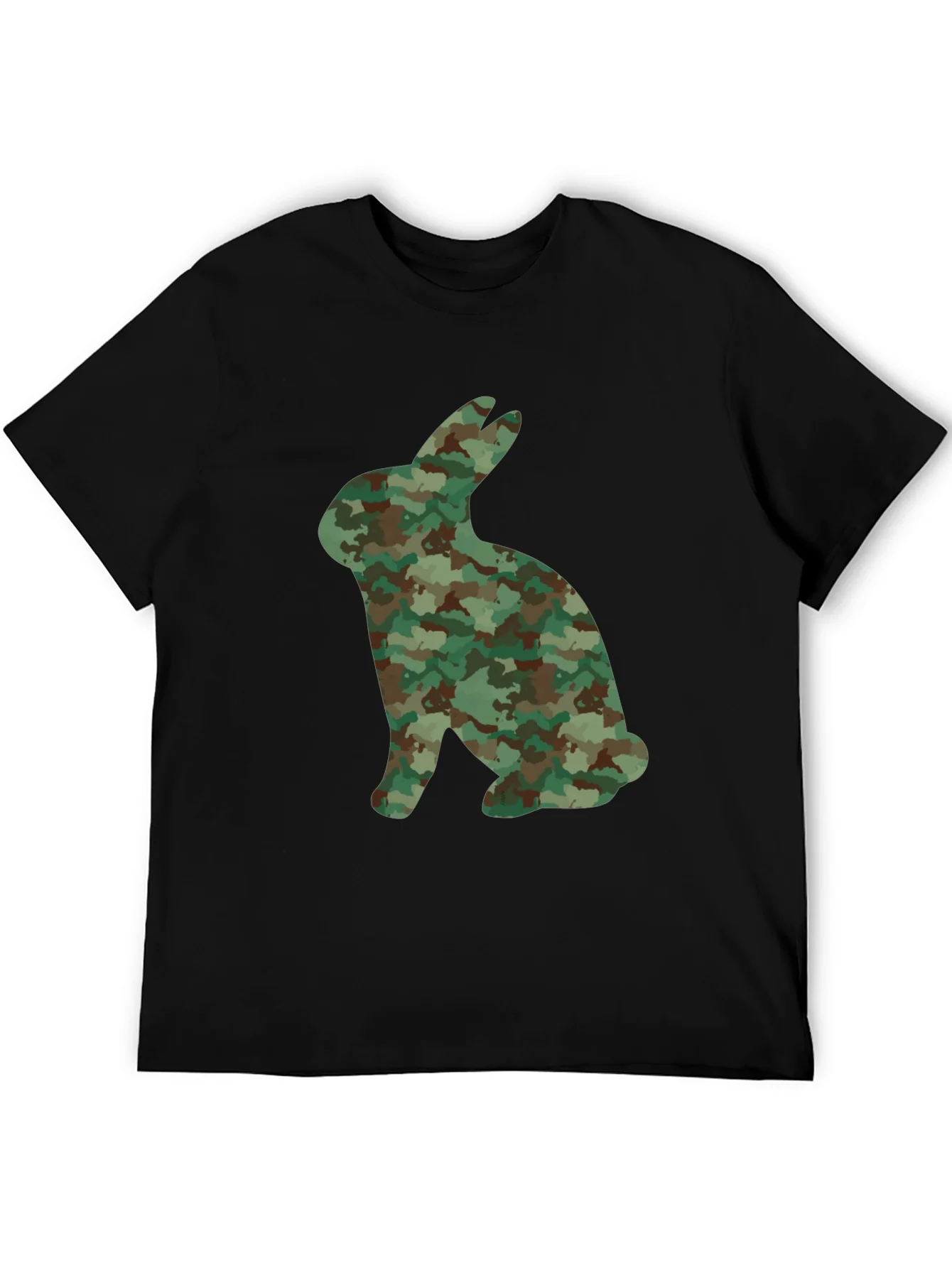 Camo Bunny T-Shirt - Unique Graphic Tee