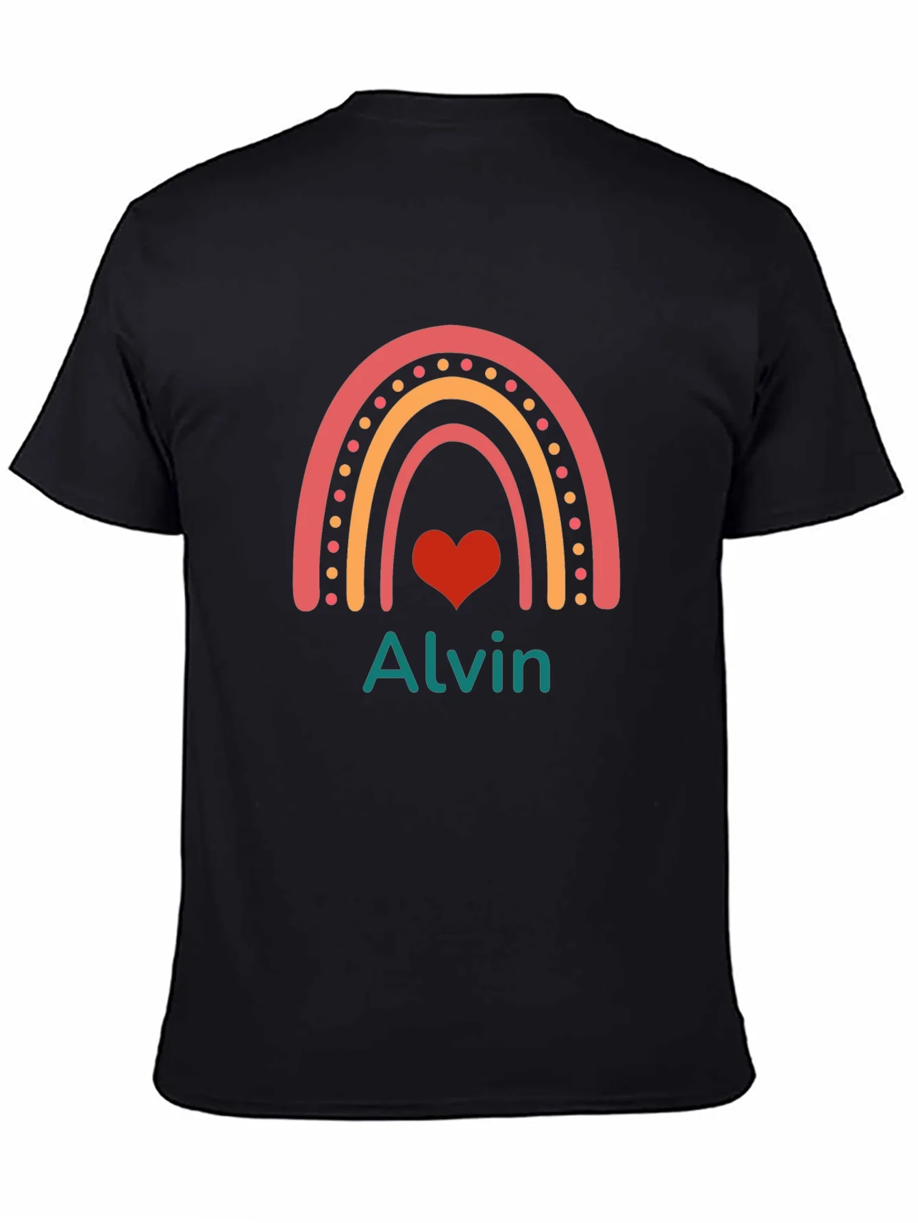 Rainbow Alvin Personalized T-Shirt