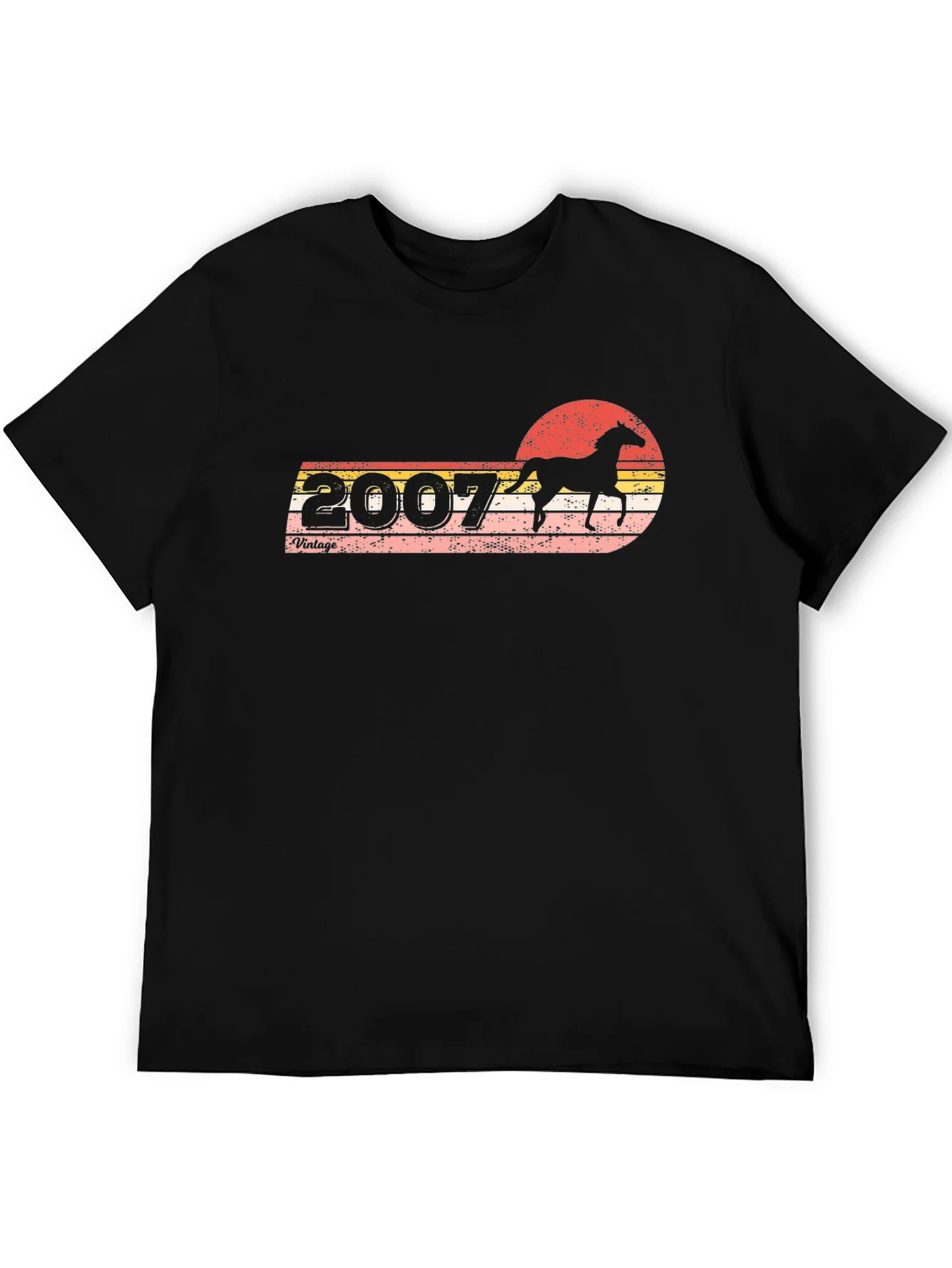 Vintage 2007 Horse Silhouette T-Shirt