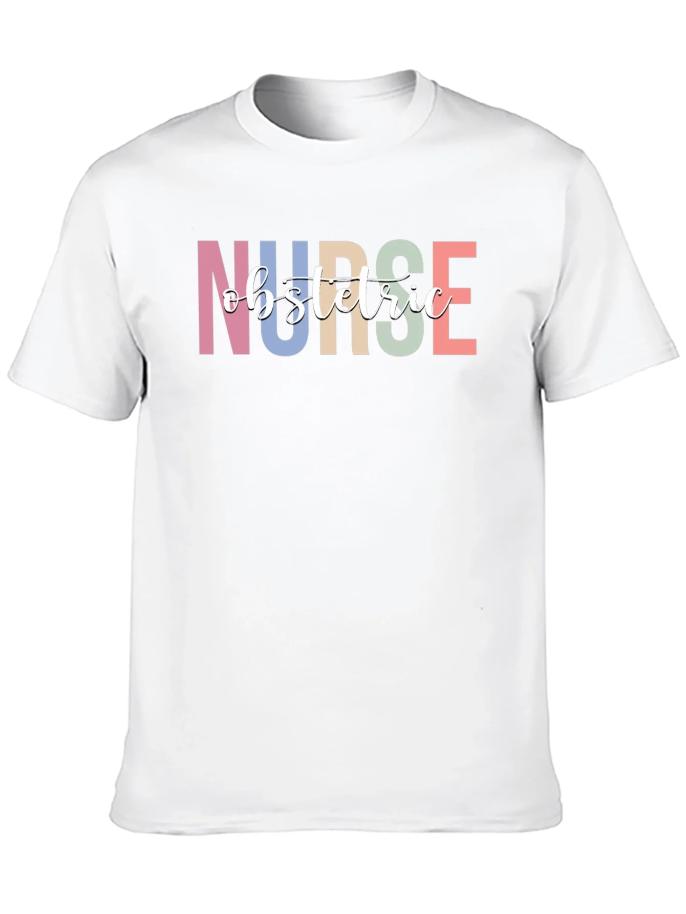 Obstetric Nurse Graphic Tee - Black T-Shirt