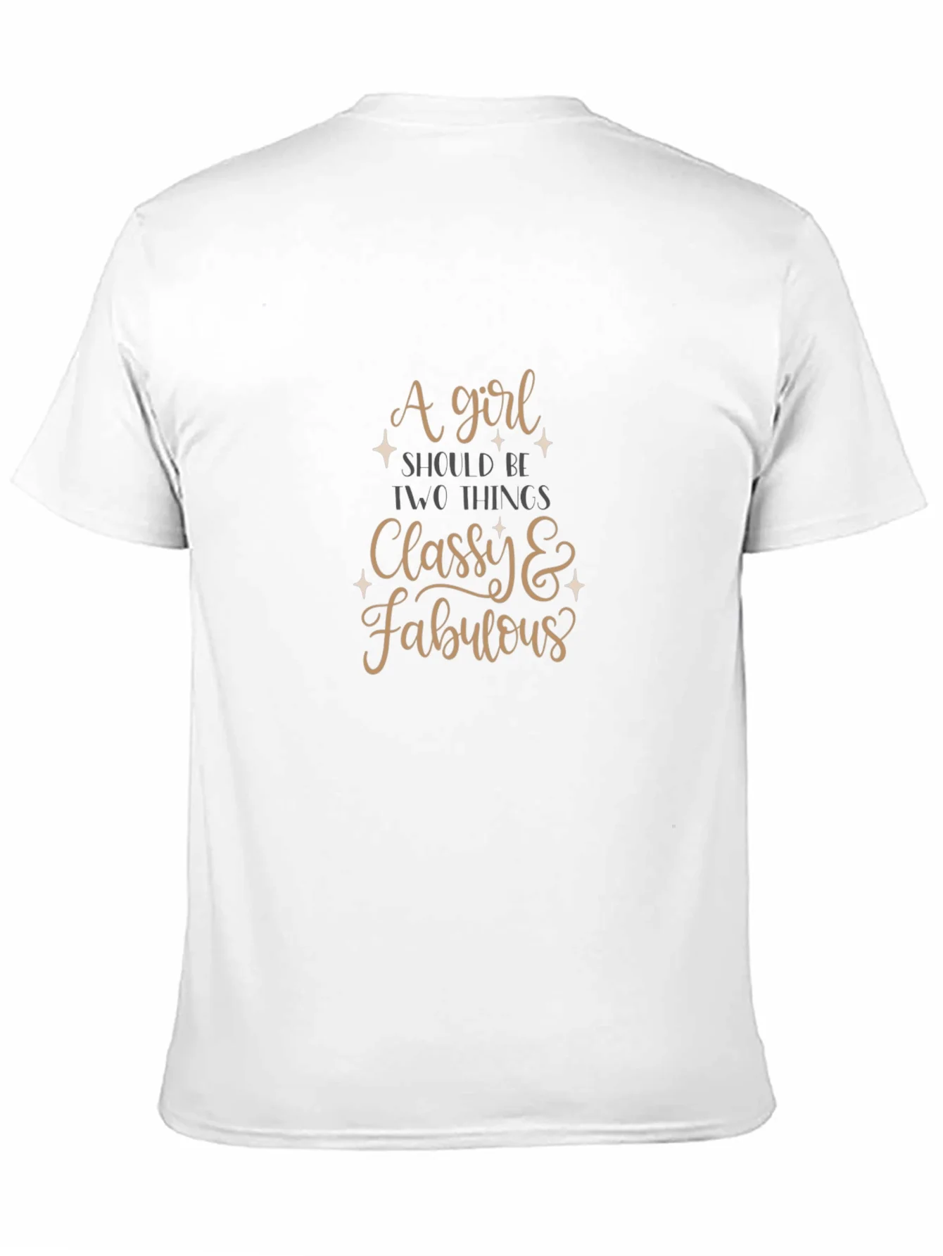 Classy & Fabulous Tee - Stylish Graphic T-Shirt