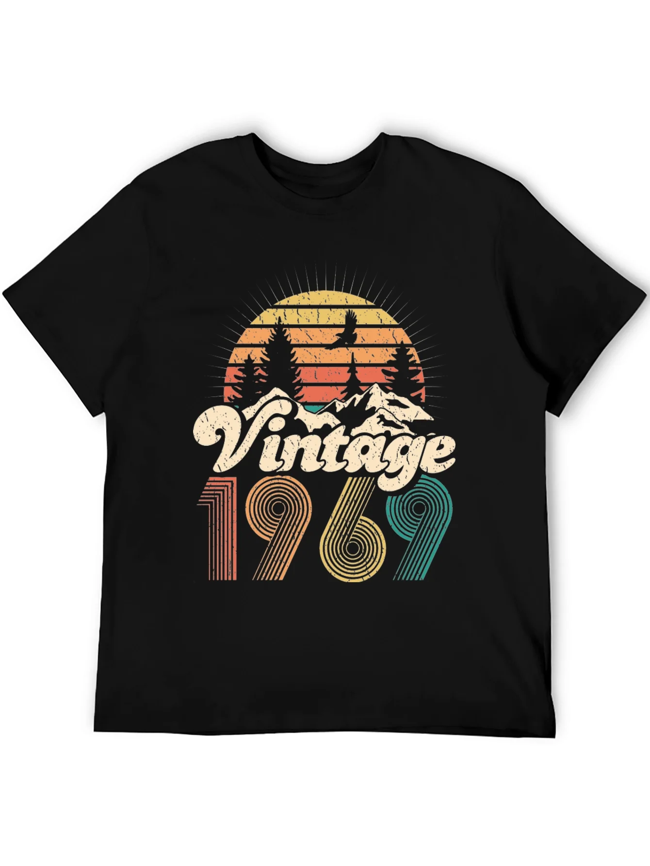 Vintage 1969 T-Shirt - Retro Birthday Tee