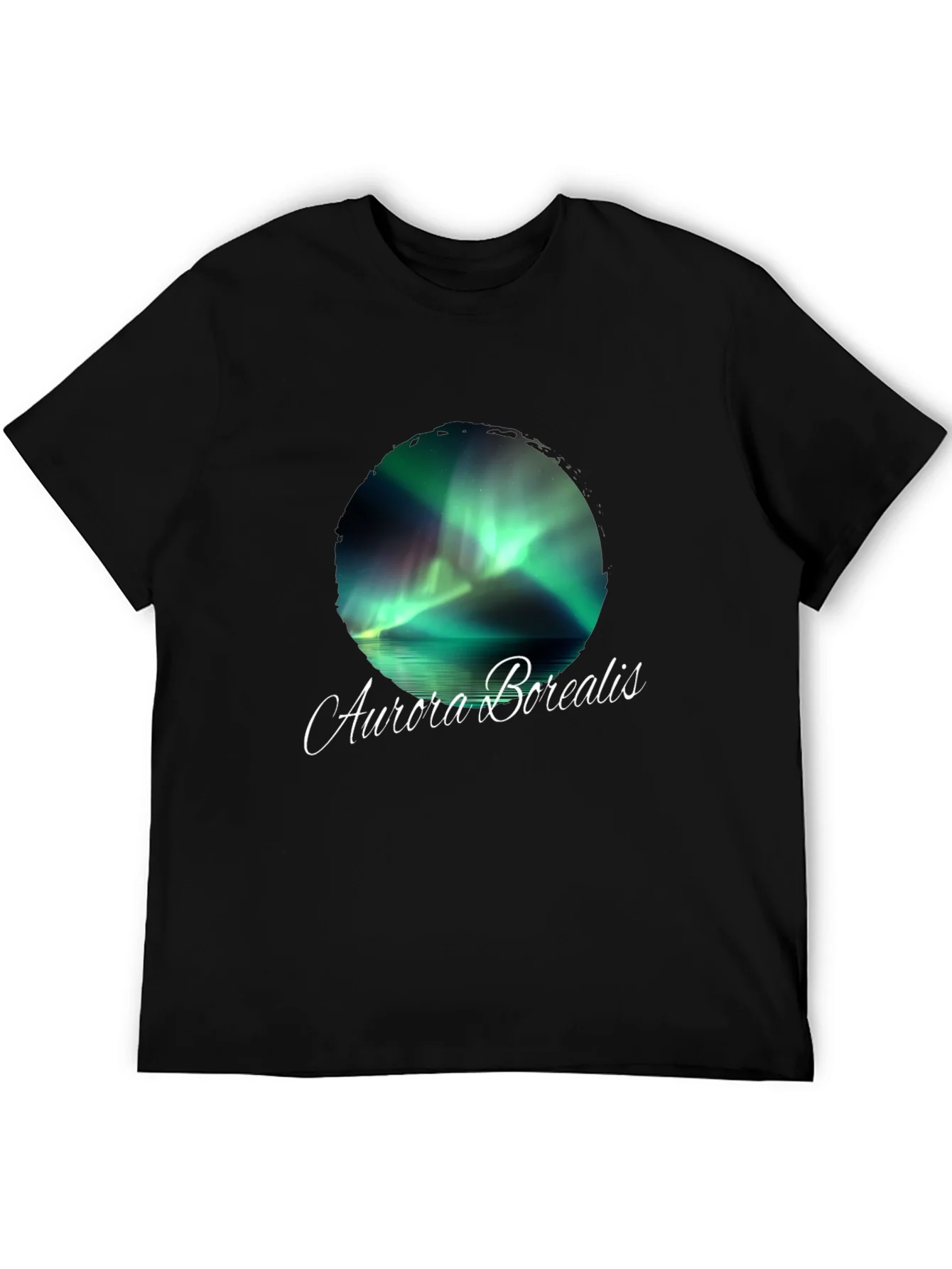 Aurora Borealis Graphic T-Shirt - Northern Lights Tee