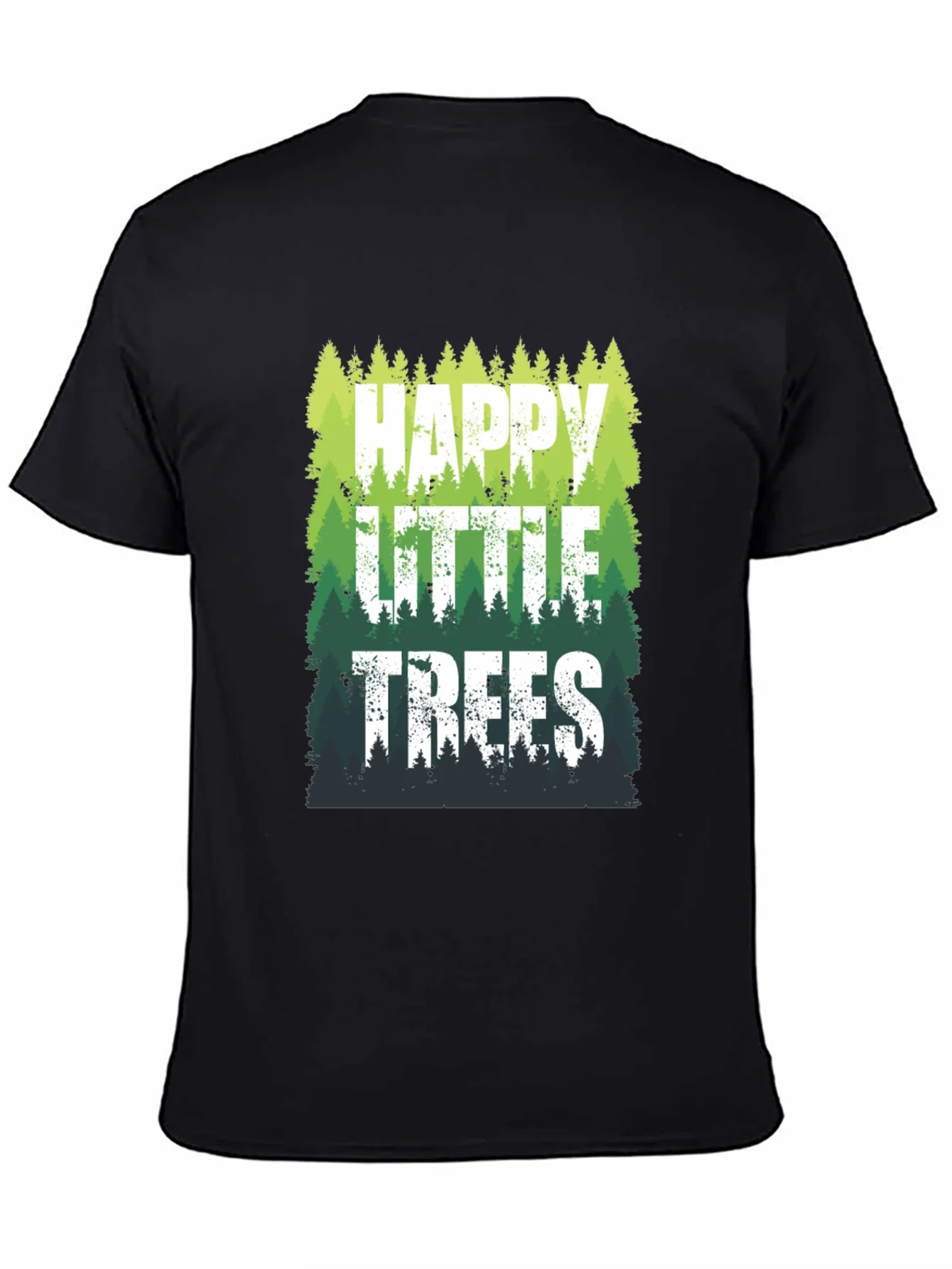Happy Little Trees Graphic T-Shirt