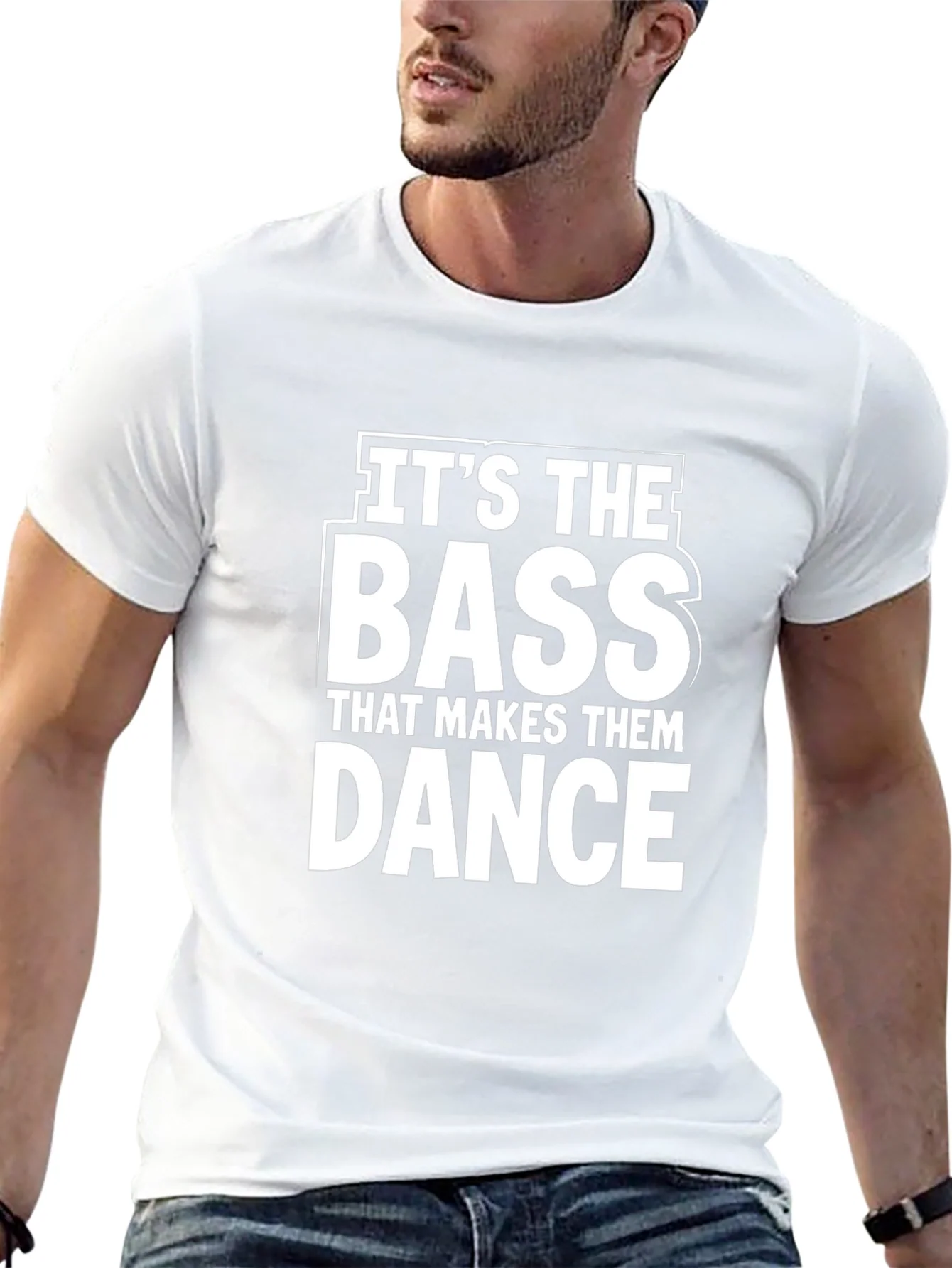 Bass Makes Them Dance Graphic T-Shirt