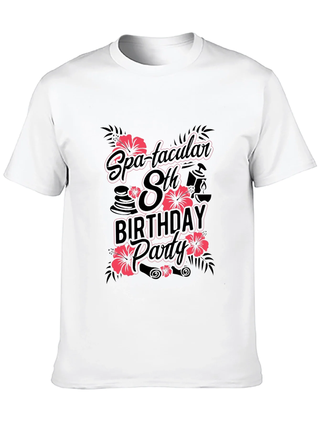Spa-tacular 8th Birthday Party T-Shirt