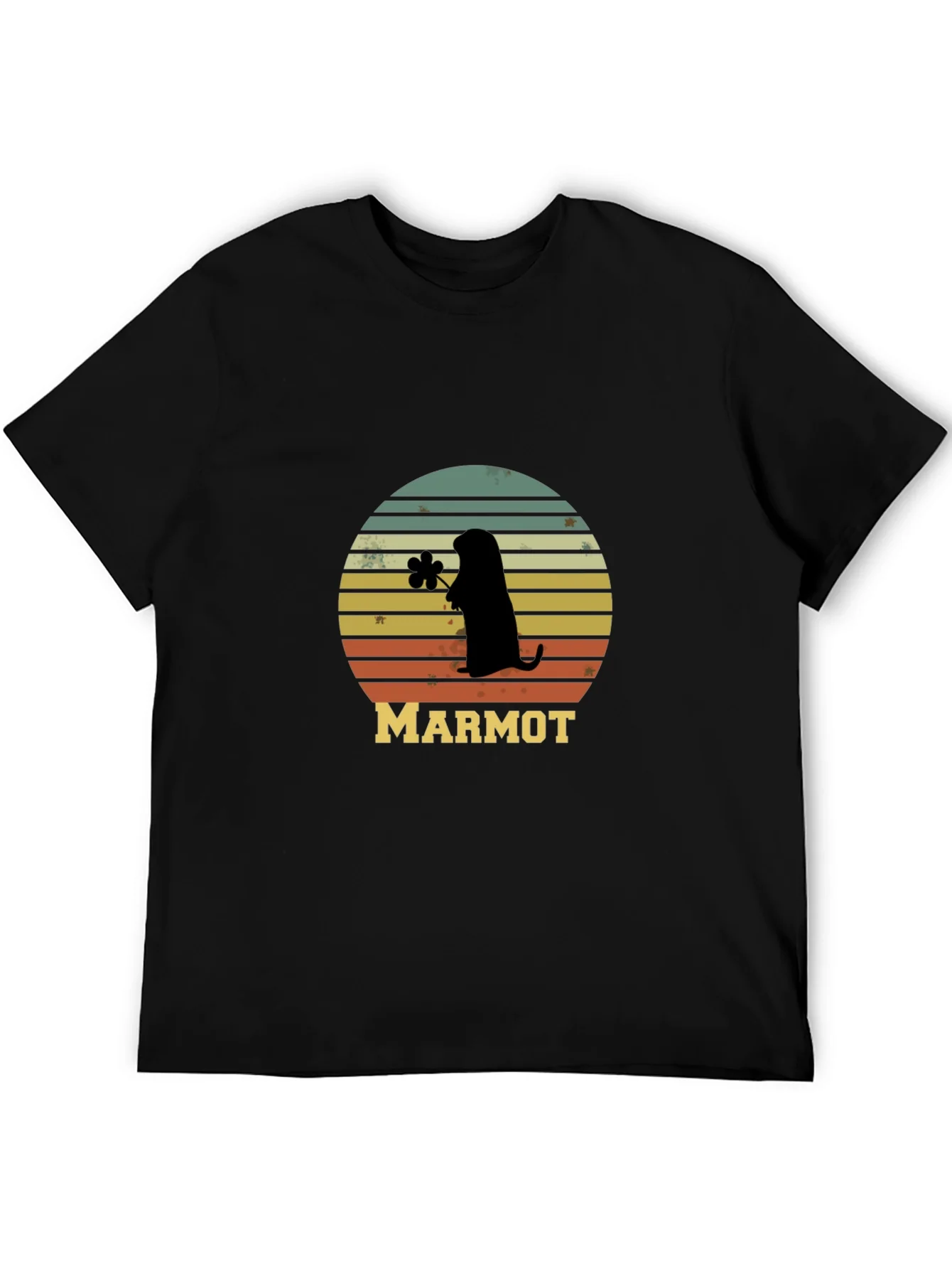 Retro Marmot Silhouette T-Shirt