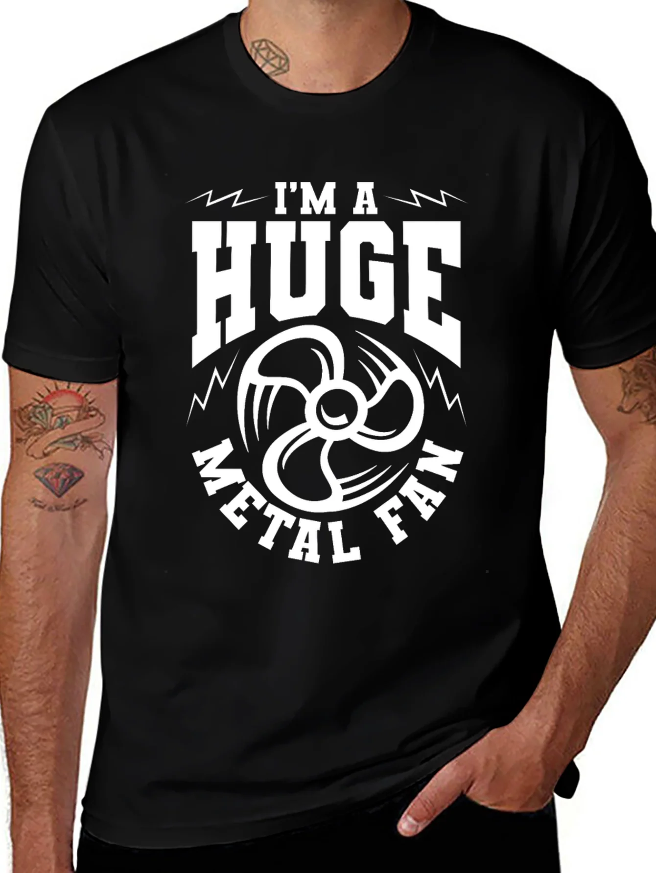 Im a Huge Metal Fan T-Shirt