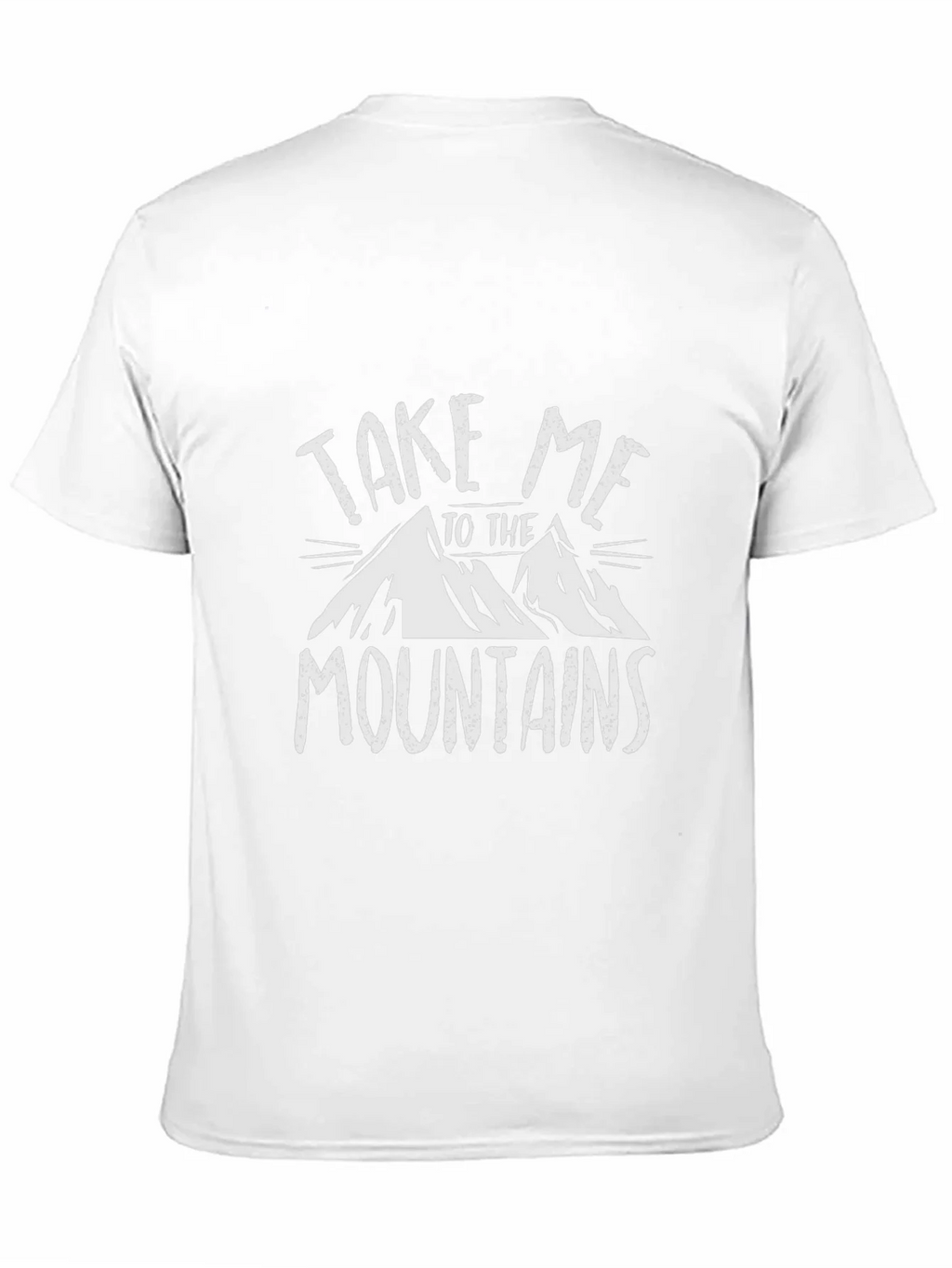 Take Me to the Mountains Black Graphic Tee