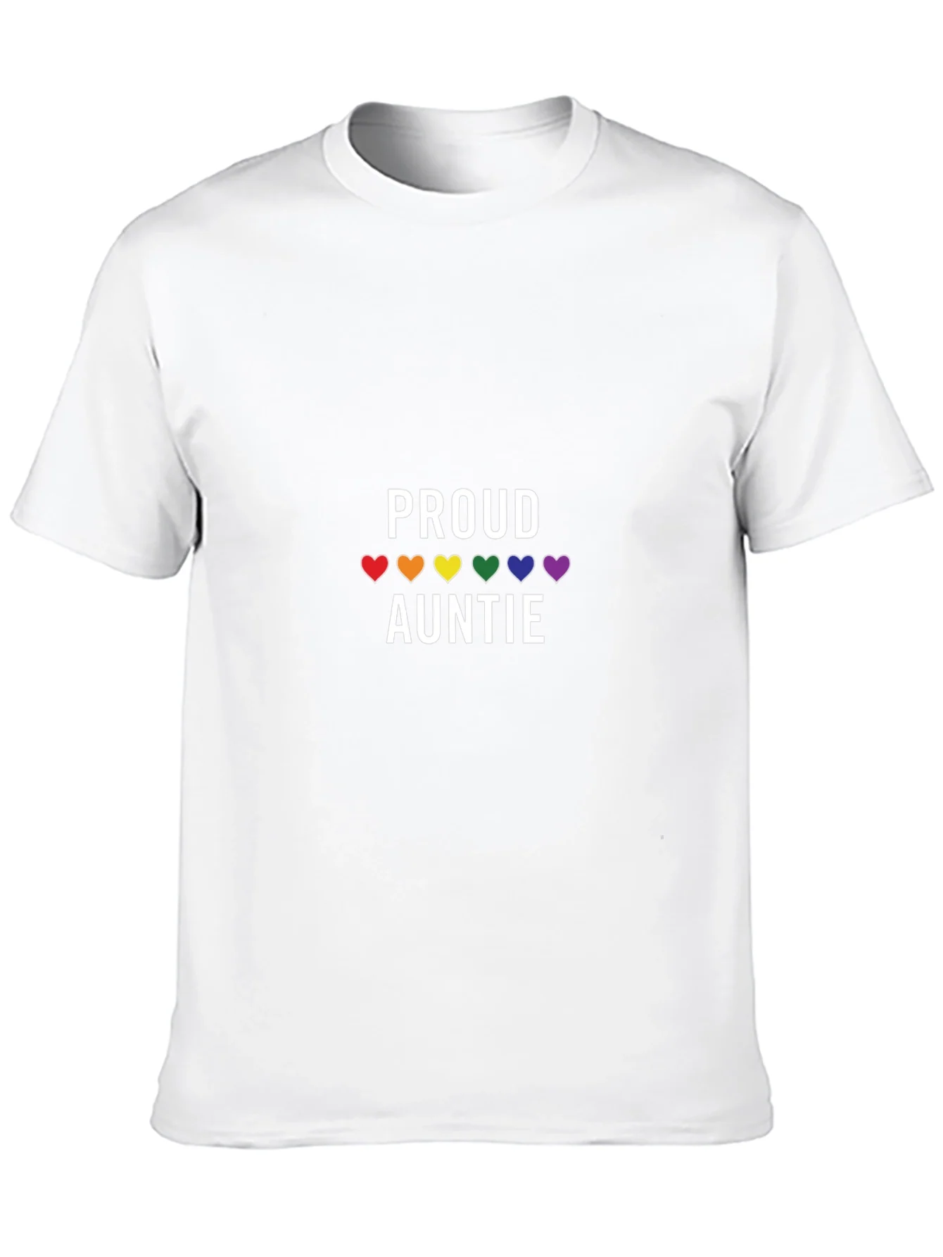 Proud Auntie LGBTQ+ Pride T-Shirt