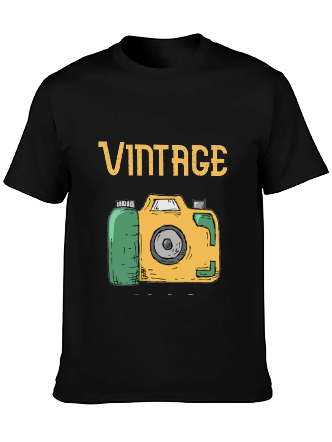 Vintage Camera Graphic T-Shirt
