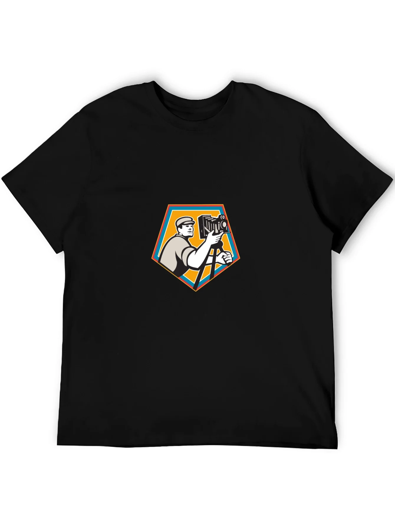 Vintage Camera Photographer Graphic Tee