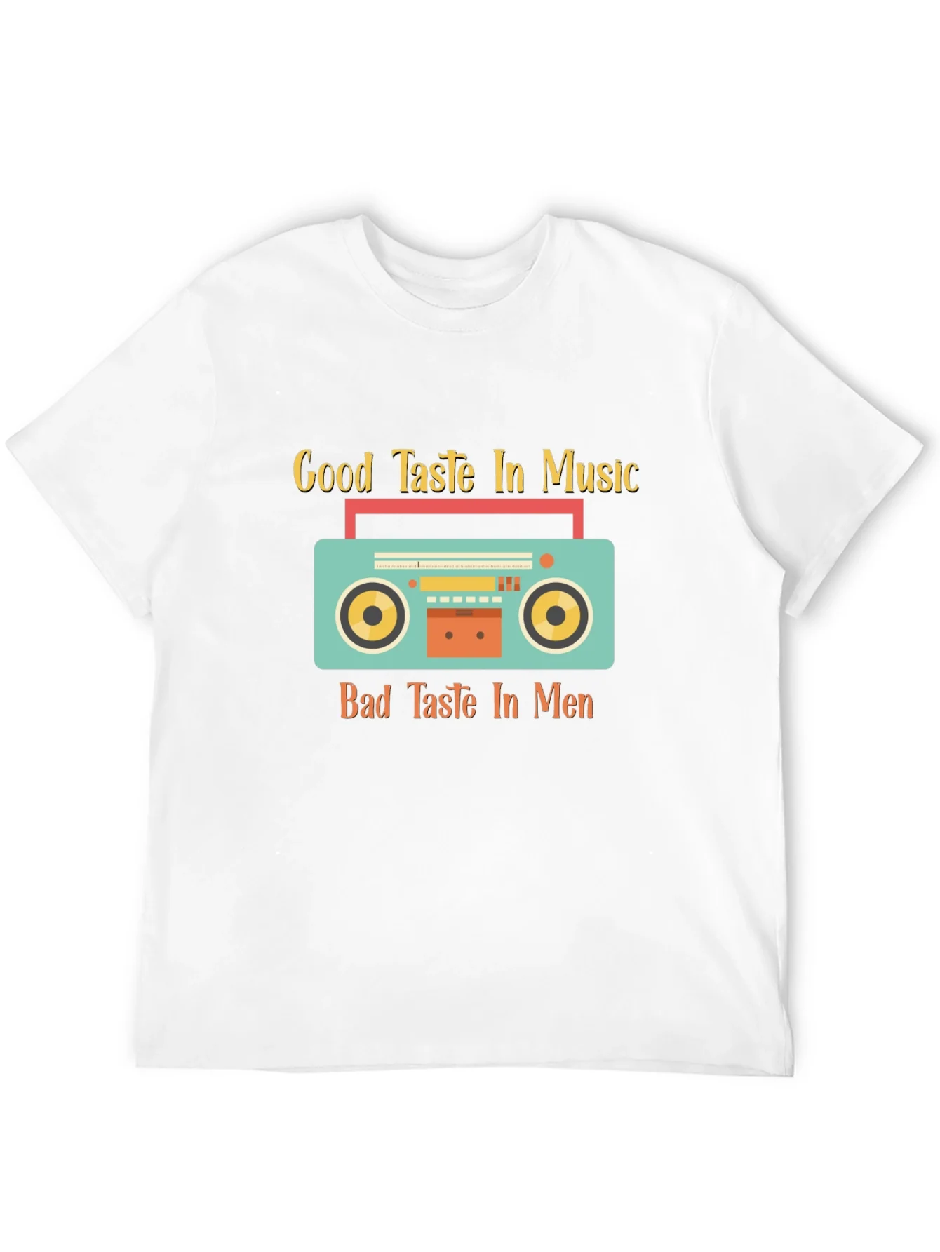 Good Taste Music Bad Taste Men Graphic Tee