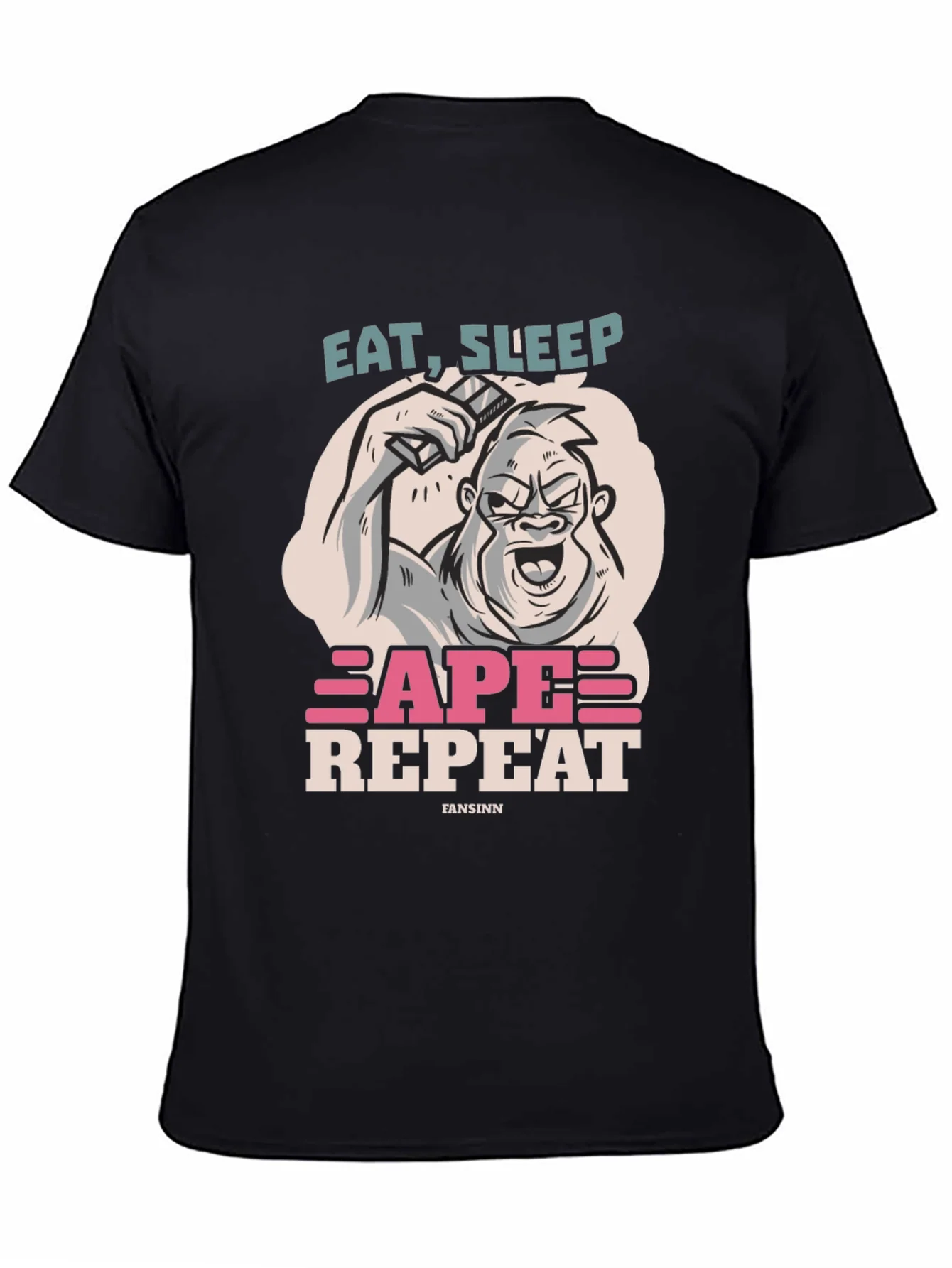 Eat Sleep Ape Repeat Graphic Tee