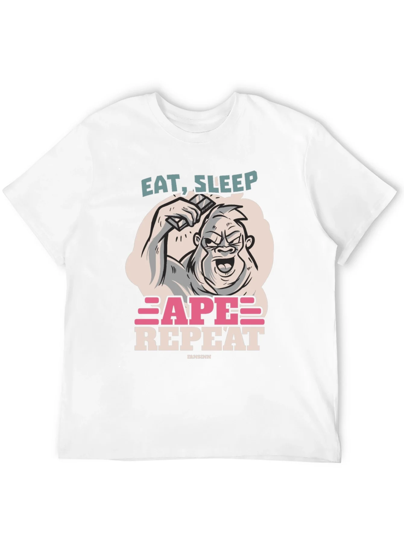Eat Sleep Ape Repeat Graphic Tee